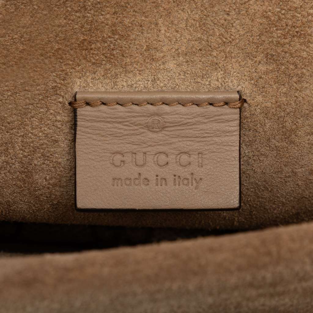 Gucci Small GG Supreme Dionysus Crossbody Brown Canvas Good condition - Box View