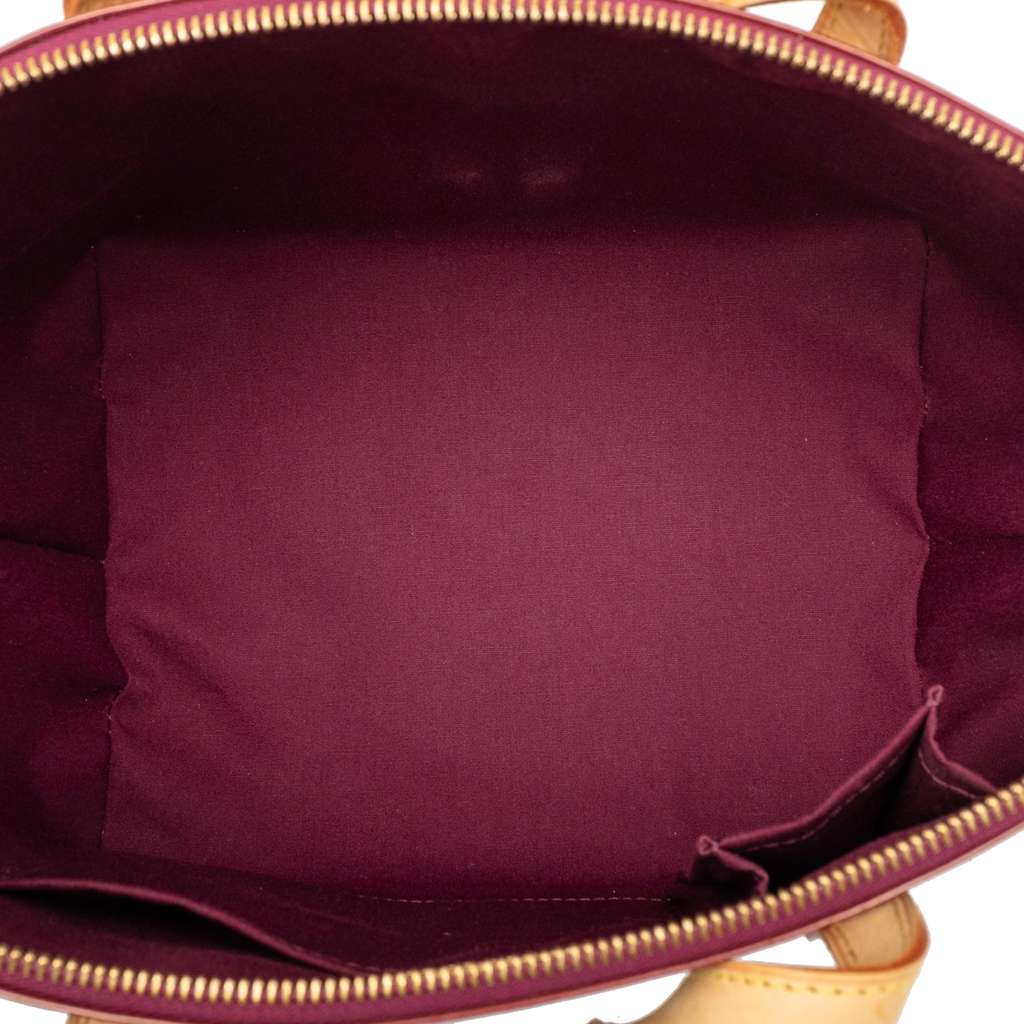 Louis Vuitton Monogram Vernis Bellevue PM Red Leather Good condition - Model View