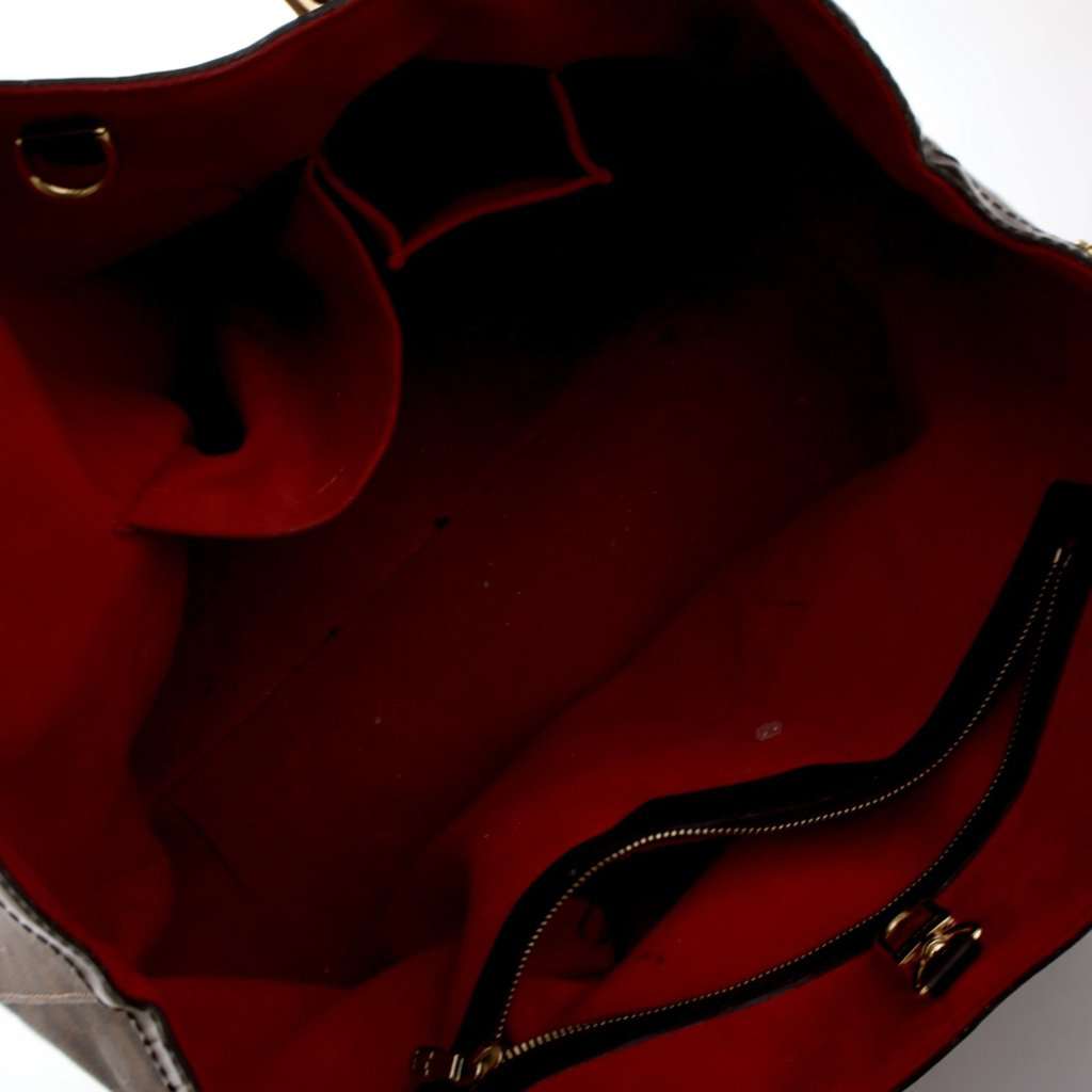 Louis Vuitton Damier Ebene Hampstead MM Brown Good condition - Box View