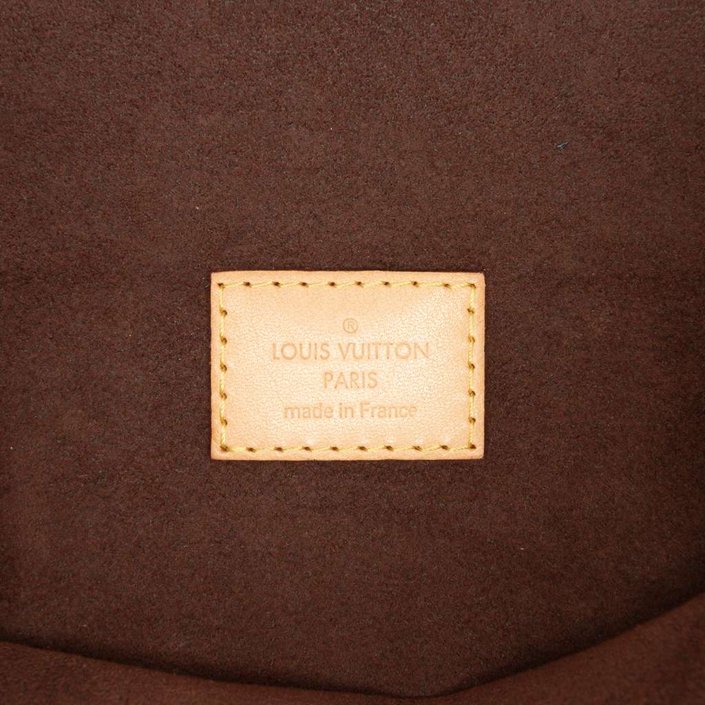 Louis Vuitton Monogram Pochette Metis Brown Good condition - Box View