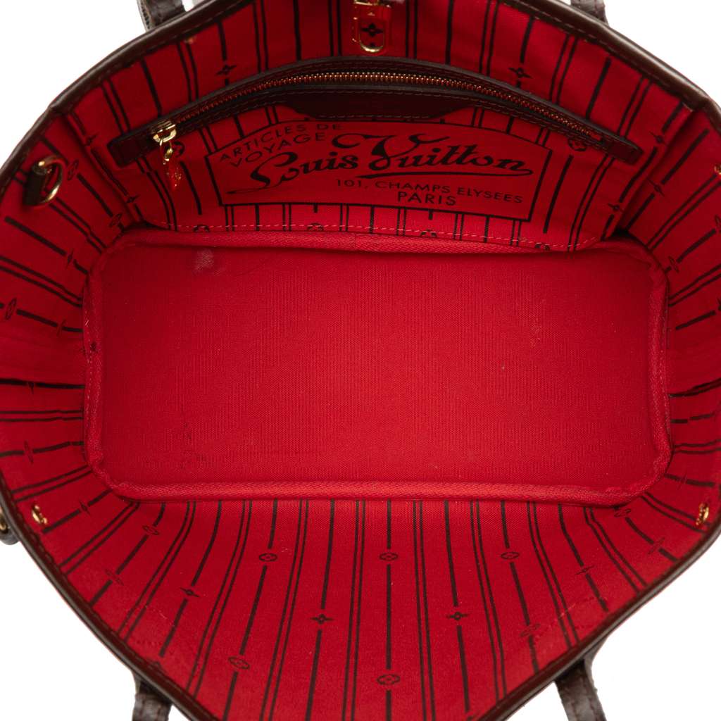 Louis Vuitton Damier Ebene Neverfull PM Brown Good condition - Model View