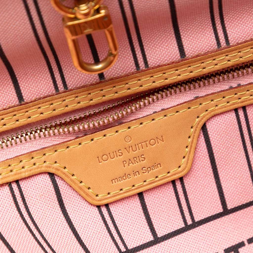 Louis Vuitton Monogram Jungle Dots Neverfull MM Brown Good condition - Box View