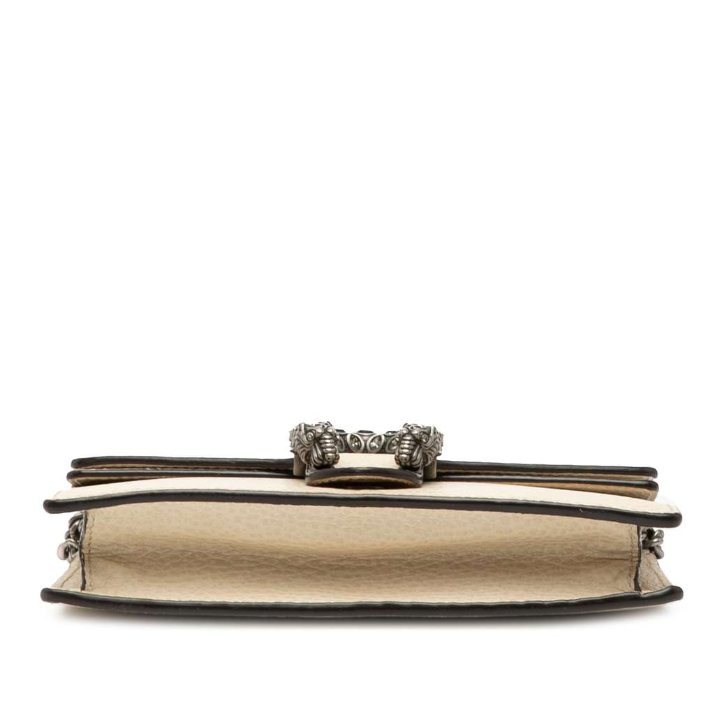 Gucci Mini Dionysus Leather Crossbody Brown Leather Good condition - Inside View