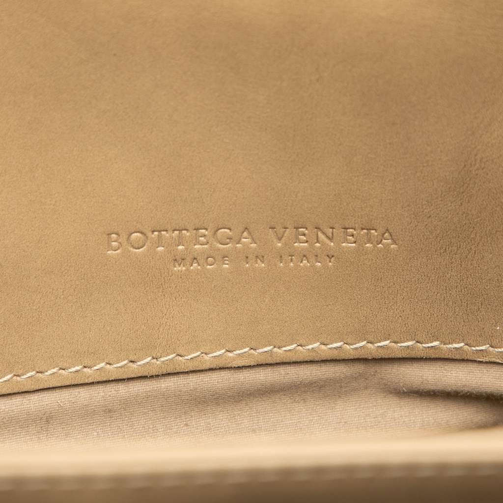 Bottega Veneta Nappa Intrecciato Business Bag Brown Leather Good condition - Box View