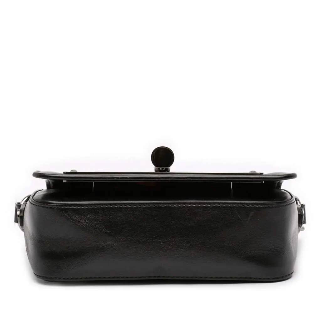 Tom Ford Mini Leather Natalia Crossbody Black Leather Good - Inside View