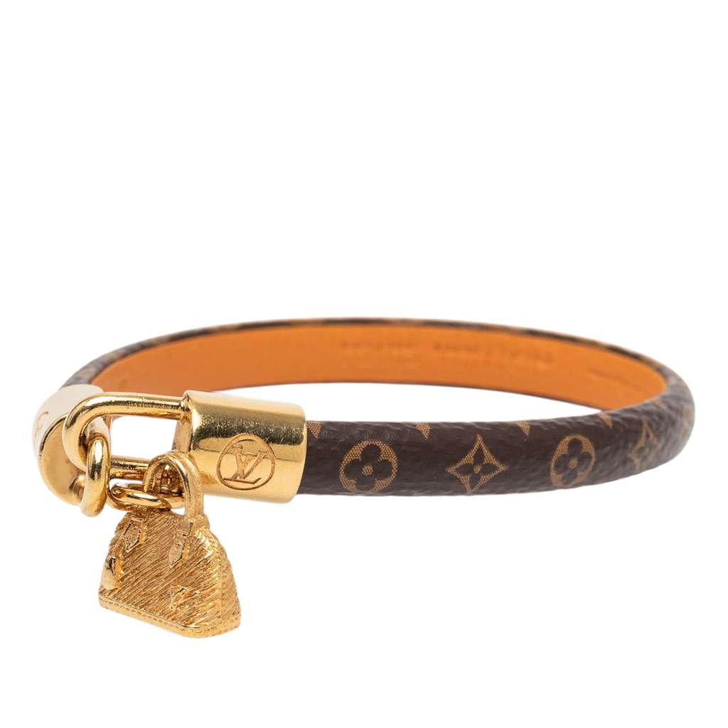 Louis Vuitton Monogram Alma Bracelet Brown Good condition - Back View