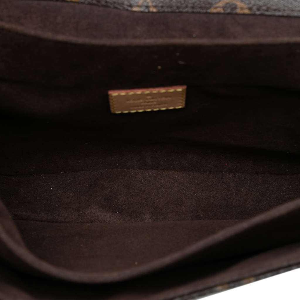 Louis Vuitton Monogram Pochette Metis Brown Good condition - Model View