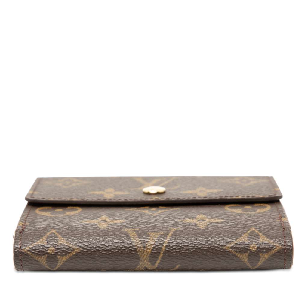 Louis Vuitton Monogram Elise Wallet Brown Good condition - Inside View