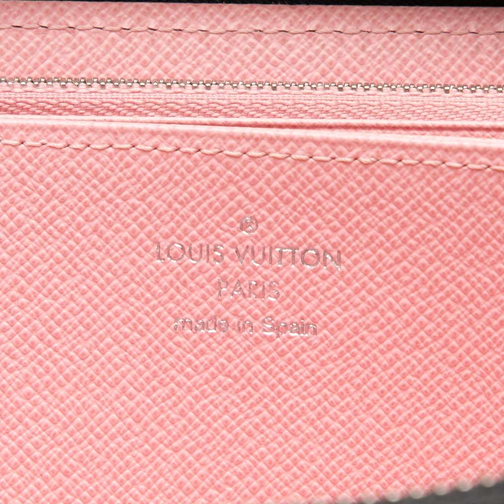 Louis Vuitton Epi Zippy Wallet Grey Leather Good condition - Box View