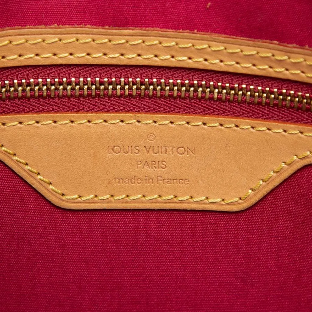 Louis Vuitton Monogram Vernis Brea MM Red Leather Good - Box View