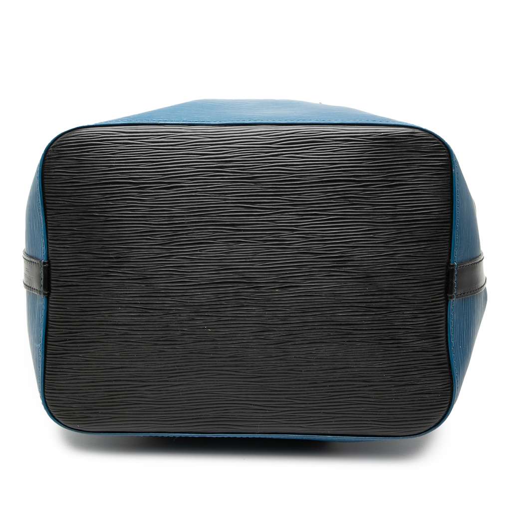 Louis Vuitton Epi Petit Bicolor Noe Blue Leather Good condition - Inside View