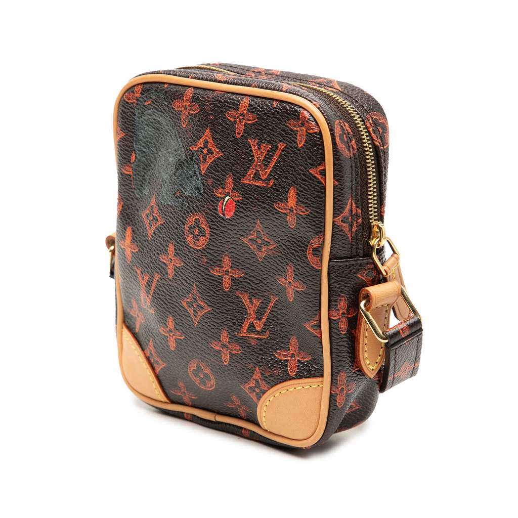 Louis Vuitton Grace Coddington Catogram Paname PM Brown Good condition - Back View