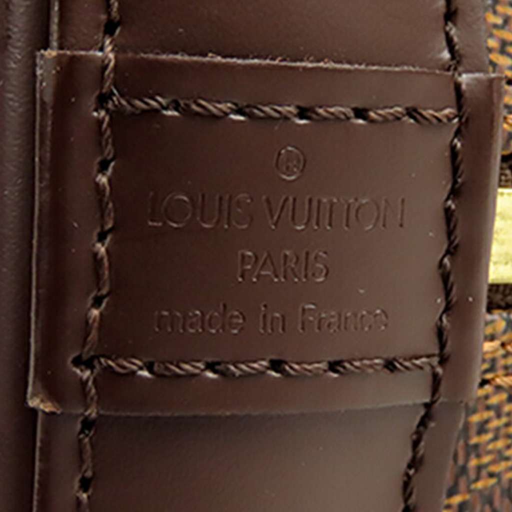 Louis Vuitton Damier Ebene Alma PM Brown Good condition - Box View