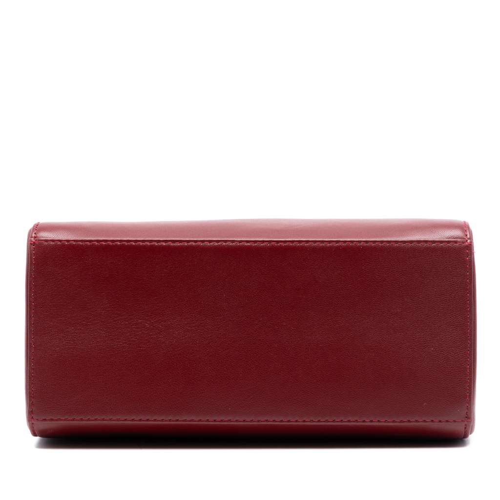 Dior Medium Lambskin Lady Dior Red Leather Good condition - Inside View