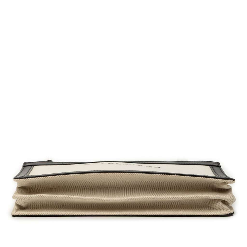 Balenciaga Canvas Navy Pochette Crossbody Brown Canvas Good condition - Inside View