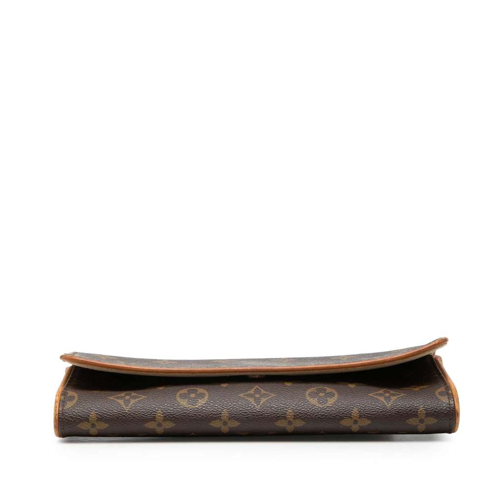 Louis Vuitton Monogram Pochette Twin GM Brown Good condition - Inside View