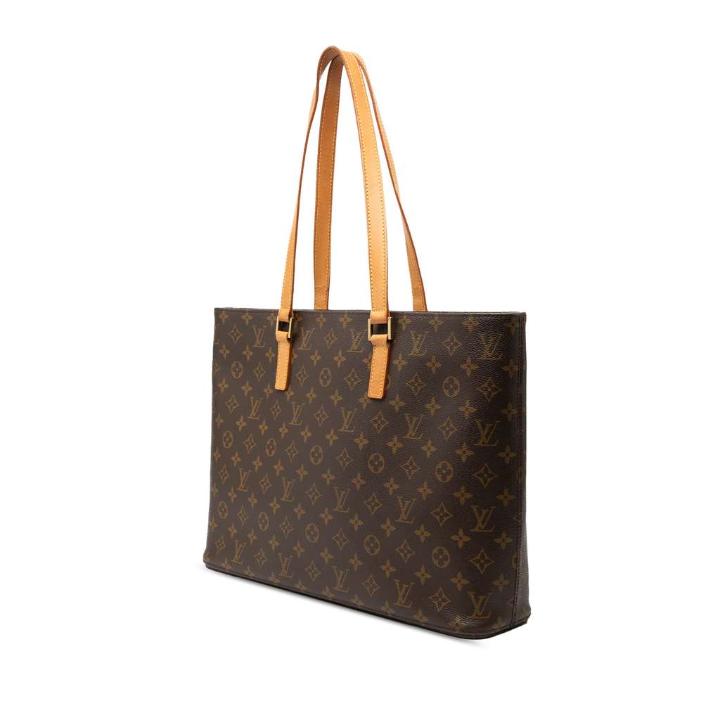 Louis Vuitton Monogram Luco Brown Fair condition - Back View
