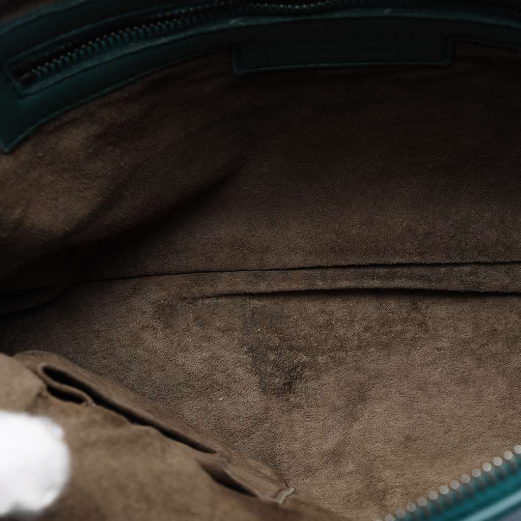 Bottega Veneta Nappa Intrecciato Nodini Crossbody Blue Leather Good condition - Model View