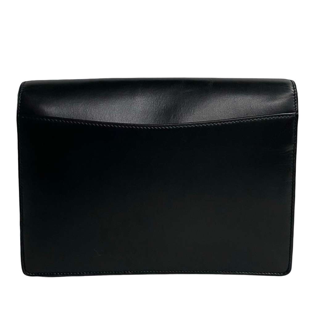 Celine Calfskin Star Ball Crossbody Black Leather Good condition - Back View