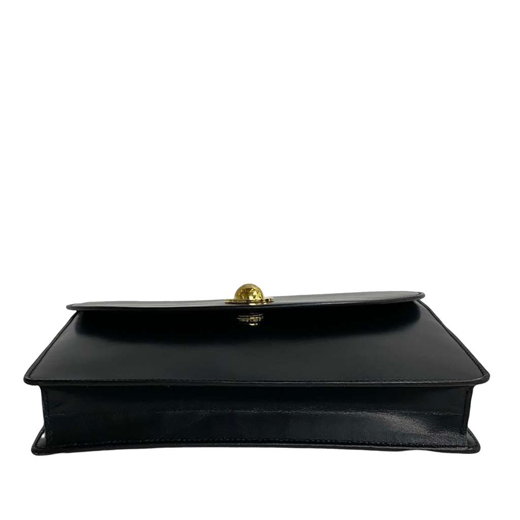 Celine Calfskin Star Ball Crossbody Black Leather Good condition - Inside View