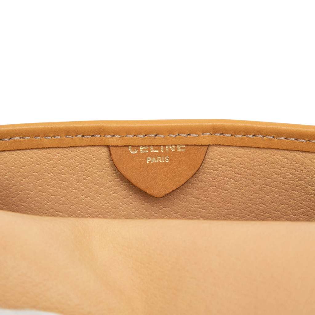 Celine Macadam Coated Canvas Crossbody Brown Canvas Fair condition - Box View