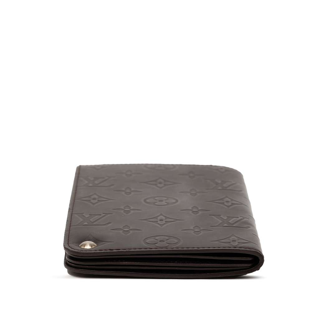 Louis Vuitton Monogram Glace Hoist Organizer Wallet Brown Leather Good condition - Inside View