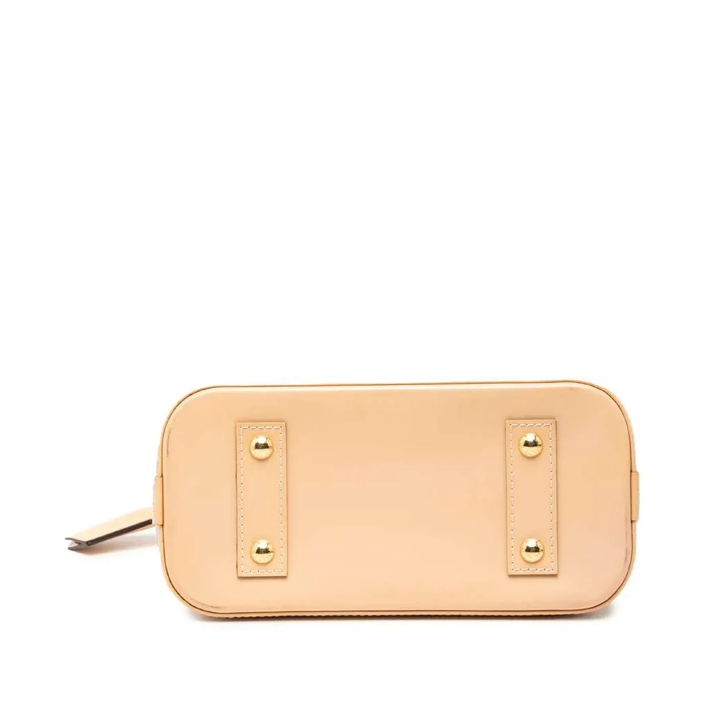 Louis Vuitton Monogram Vernis Alma BB Pink Leather Very good - Inside View