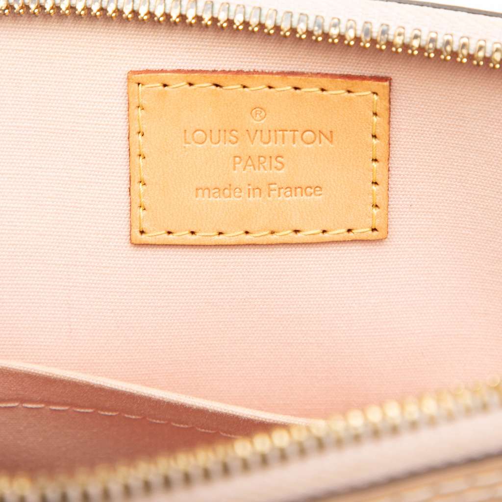 Louis Vuitton Monogram Vernis Alma BB Pink Leather Good condition - Box View