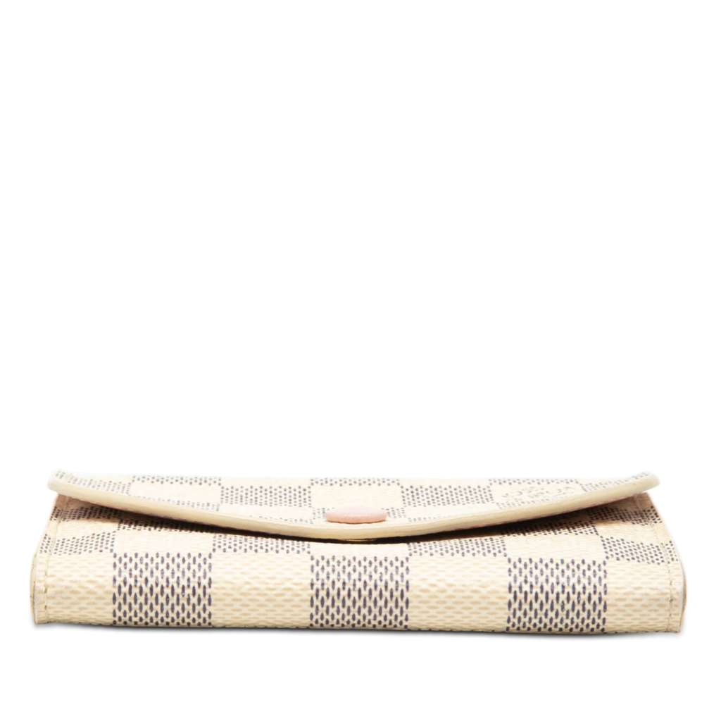 Louis Vuitton Damier Azur Rosalie Coin Purse White Good condition - Inside View