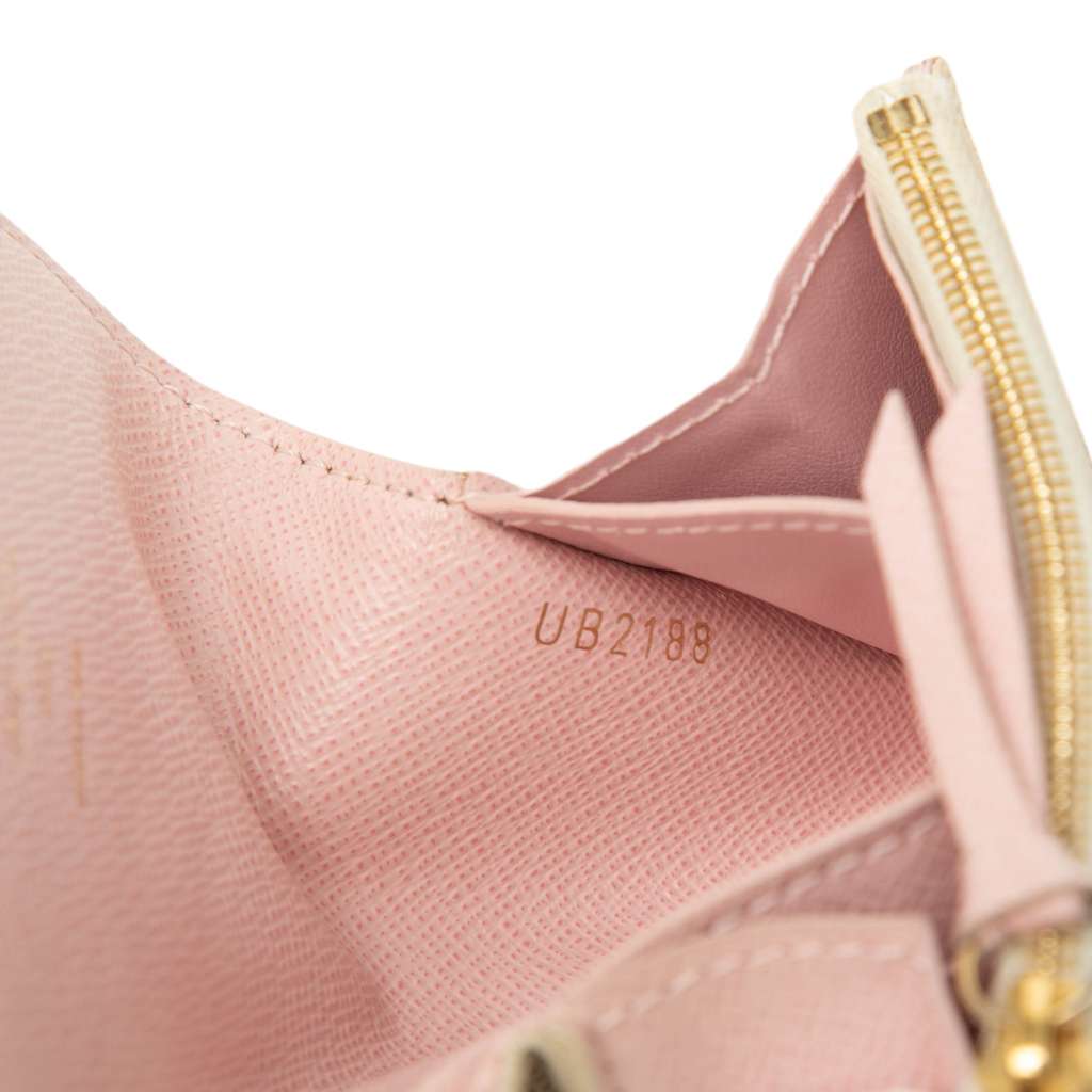 Louis Vuitton Damier Azur Rosalie Coin Purse White Good condition - Box View