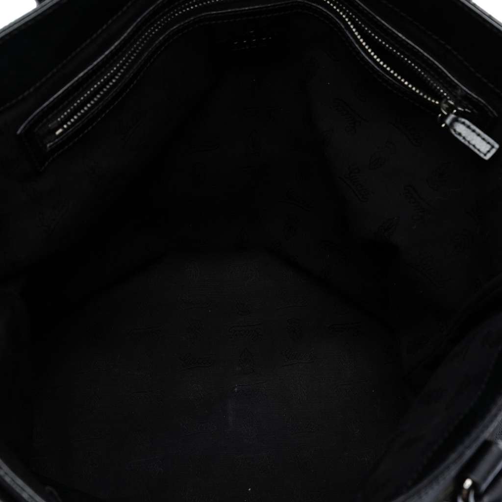 Gucci GG Imprime Tote Black Canvas Good condition - Model View
