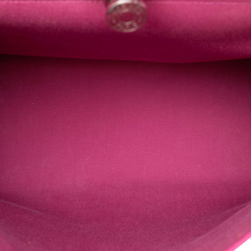 Hermès Toile Herbag Zip 31 Pink Canvas Good condition - Model View