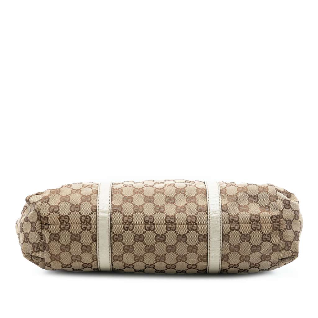 Gucci GG Canvas Web New Ladies Tote Brown Canvas Good condition - Inside View