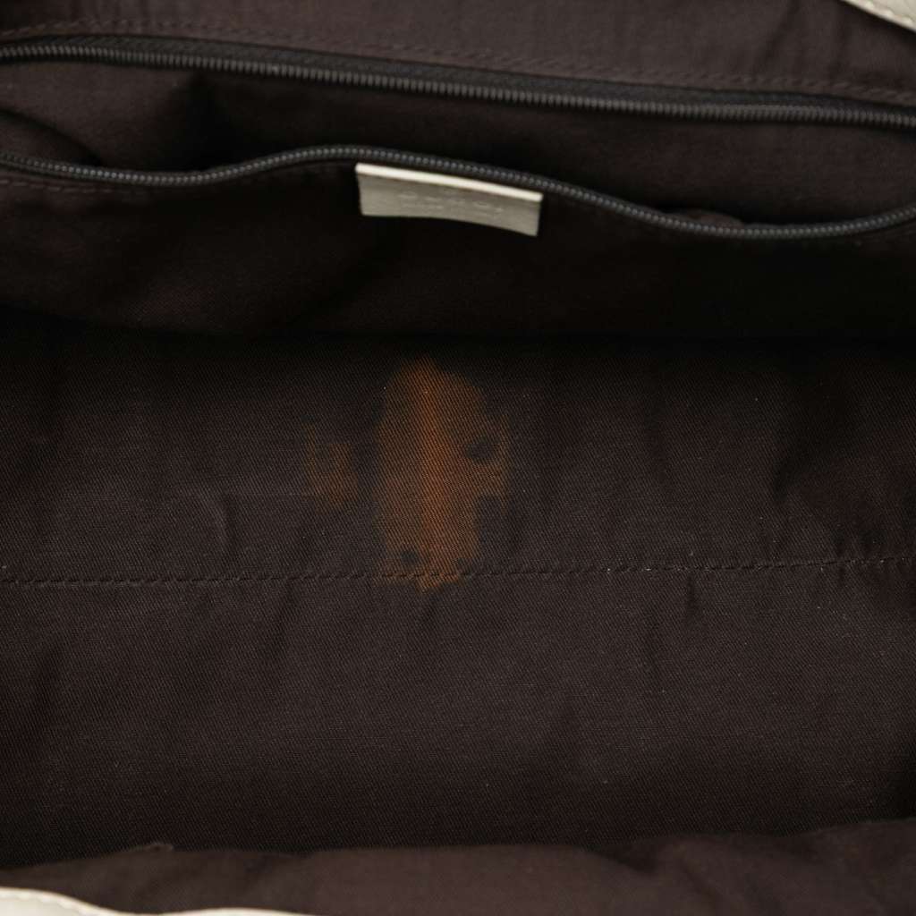 Gucci GG Canvas Web New Ladies Tote Brown Canvas Good condition - Model View