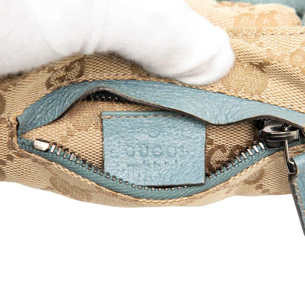 Gucci GG Canvas Web Belt Bag Brown Canvas Good condition - Box View