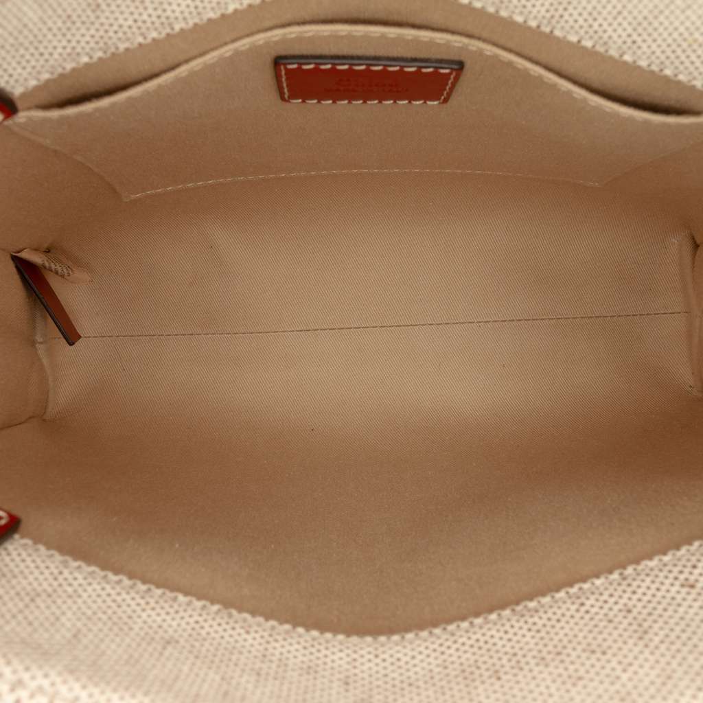 Chloé Small Canvas Woody Satchel Brown Canvas Good condition - Model View