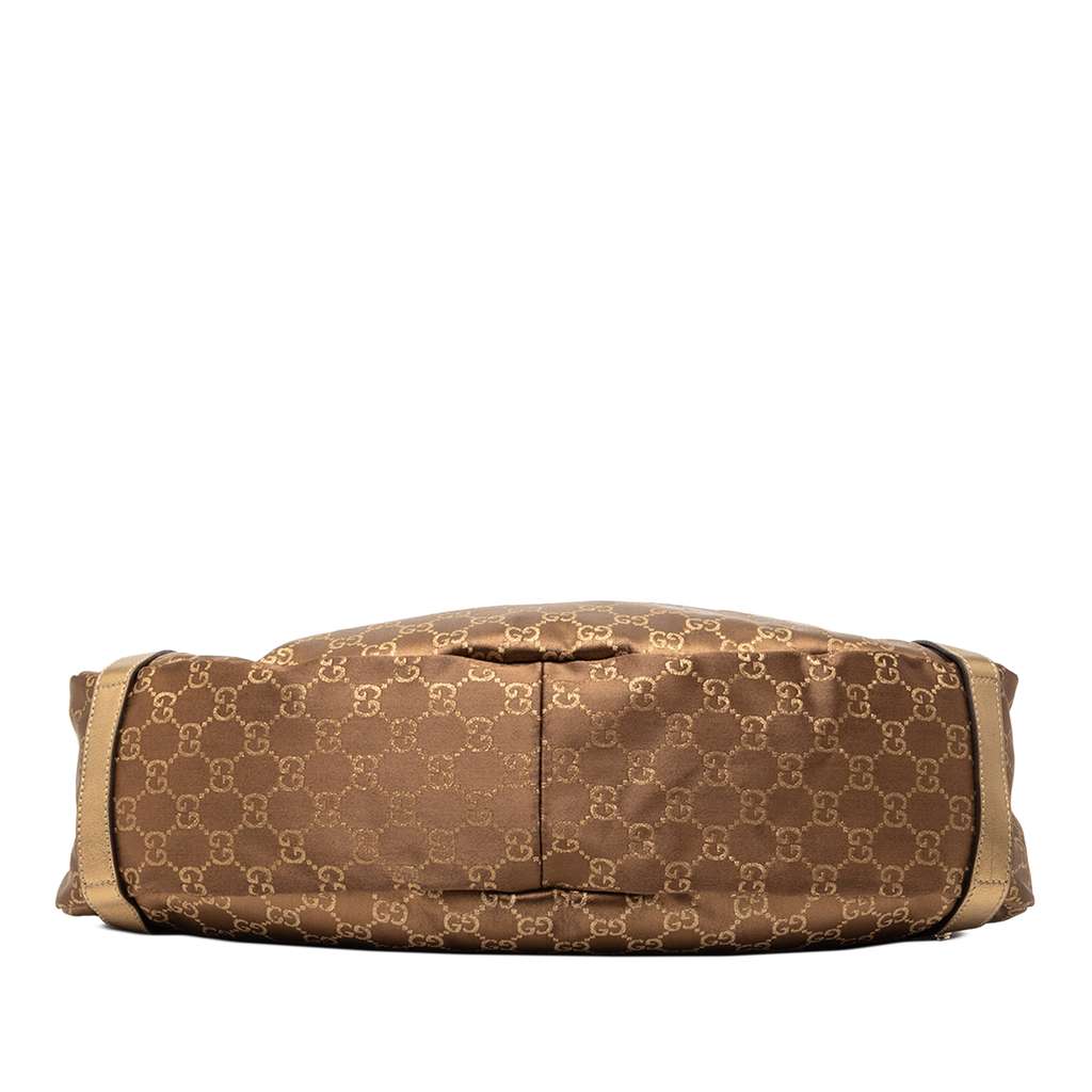 Gucci GG Canvas Abbey D Ring Tote Brown Canvas Good condition - Inside View