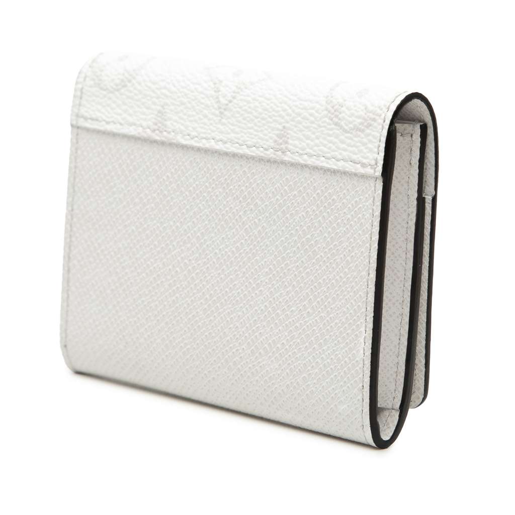 Louis Vuitton Monogram Enveloppe Carte de Visite White Good condition - Back View