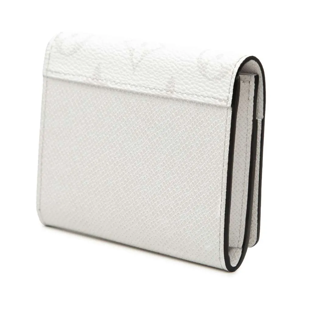 Louis Vuitton Monogram Enveloppe Carte de Visite White Very good - Back View