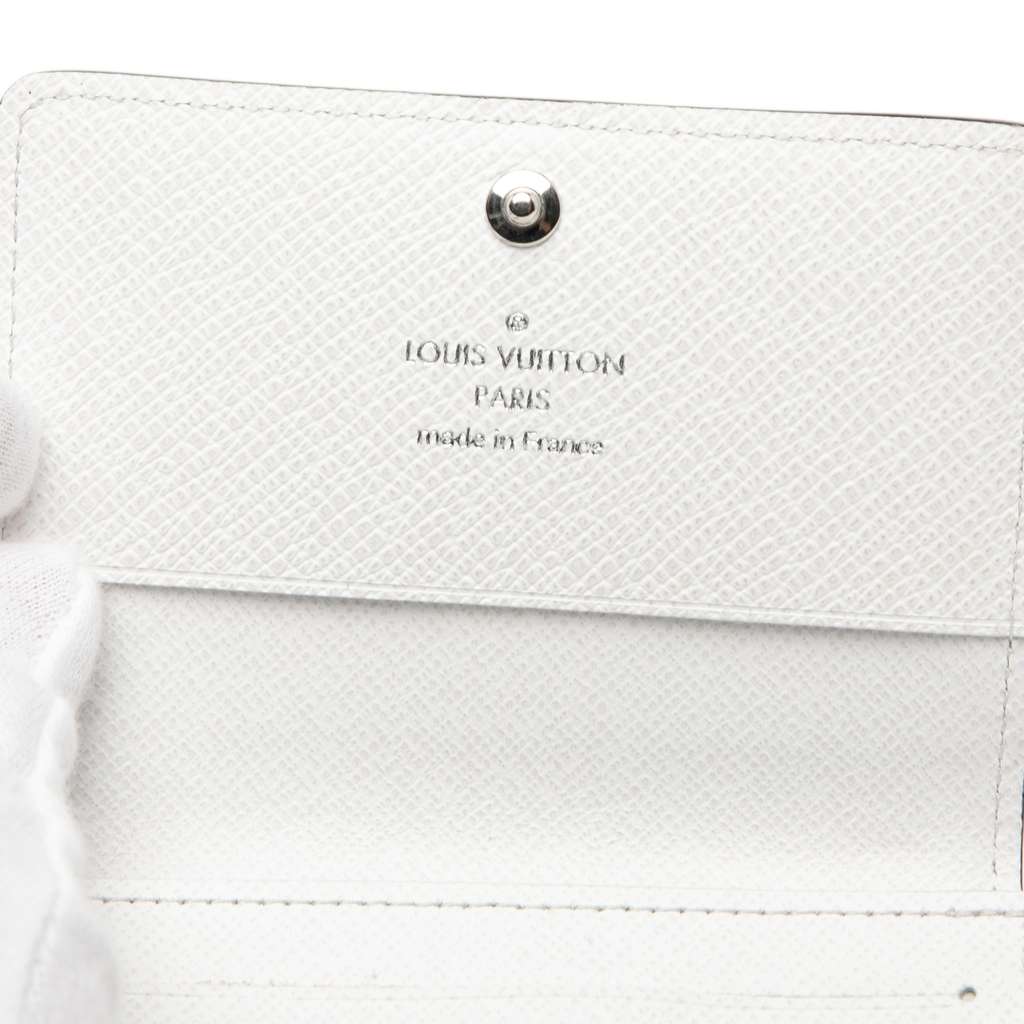 Louis Vuitton Monogram Enveloppe Carte de Visite White Good condition - Box View