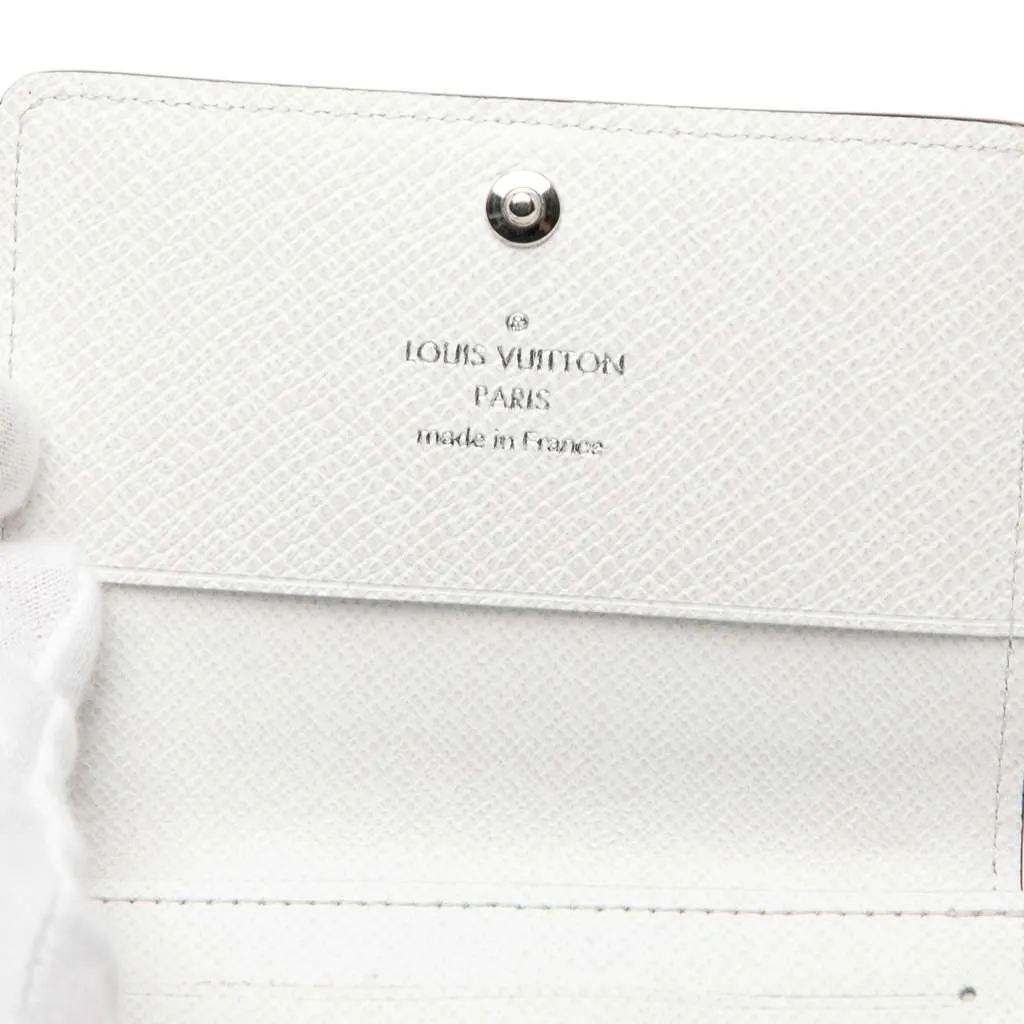 Louis Vuitton Monogram Enveloppe Carte de Visite White Very good - Box View