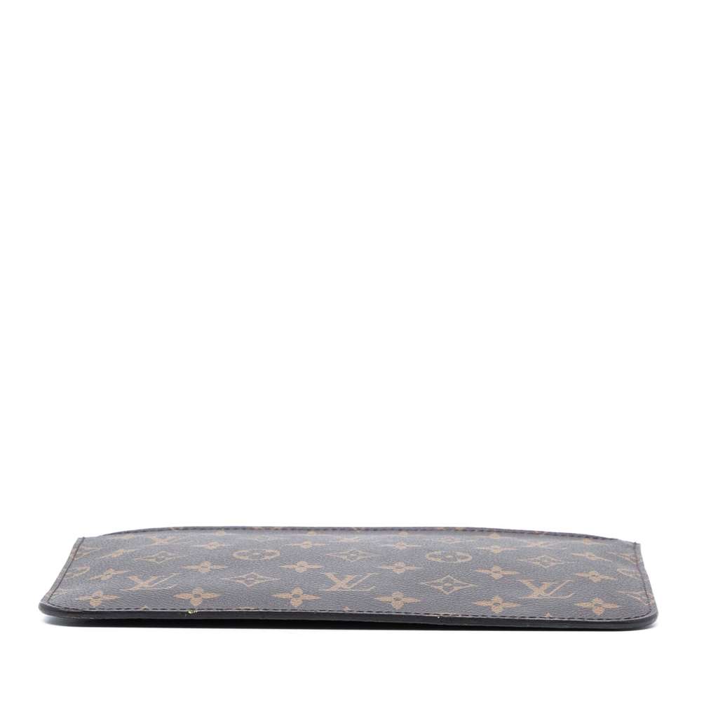 Louis Vuitton Monogram Neverfull MM Pouch Brown Good condition - Inside View