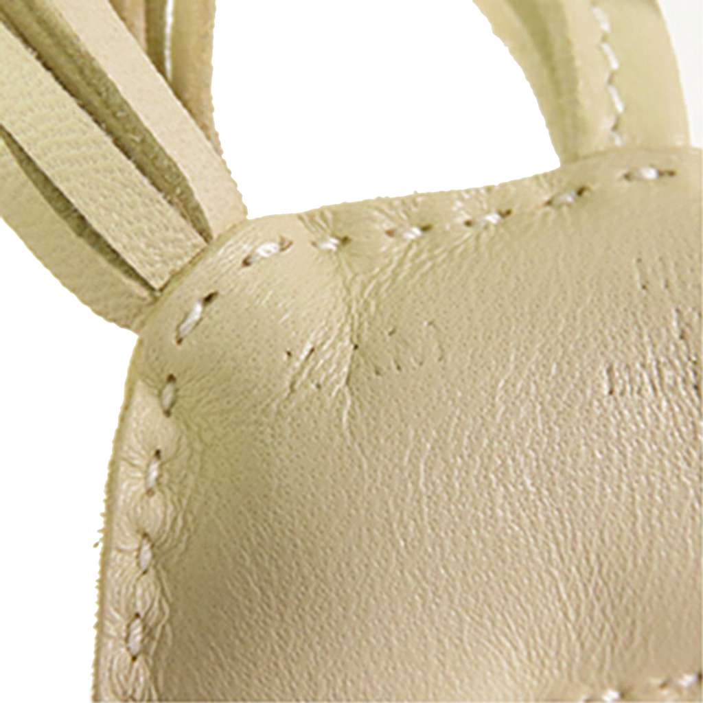 Hermès Milo Lambskin Rodeo Robeo Coeur Charm PM White Leather Good condition - Box View