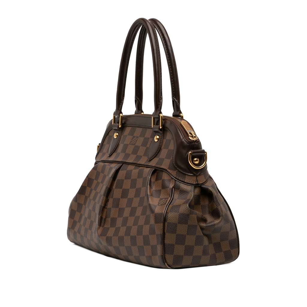 Louis Vuitton Damier Ebene Trevi PM Brown Good condition - Back View