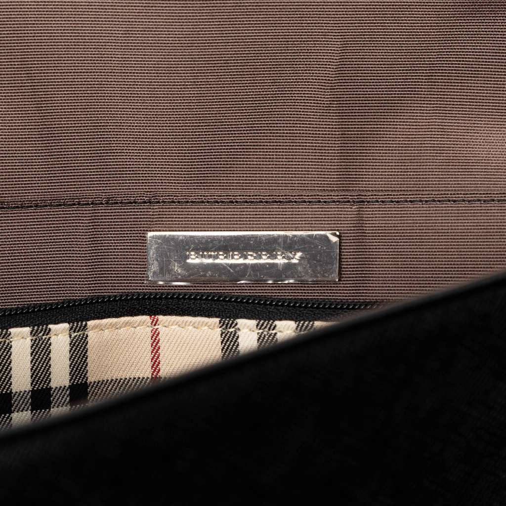 Burberry Leather Shoulder Bag Black Leather Good condition - Box View