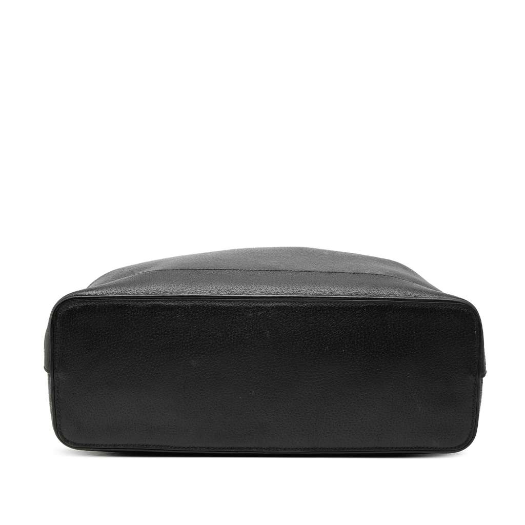 Gucci Medium Leather Ophidia Tote Black Leather Good condition - Inside View