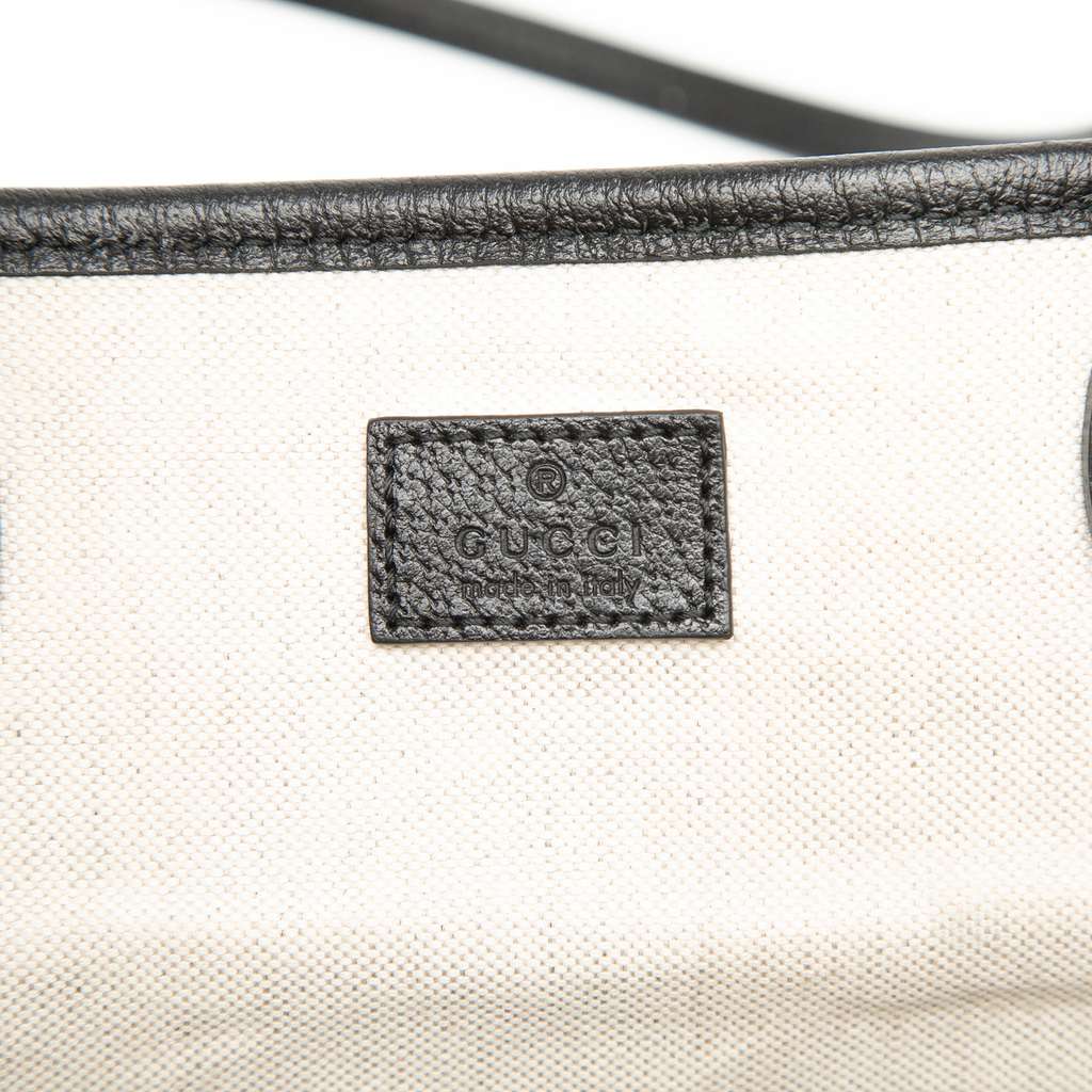 Gucci Medium Leather Ophidia Tote Black Leather Good condition - Box View