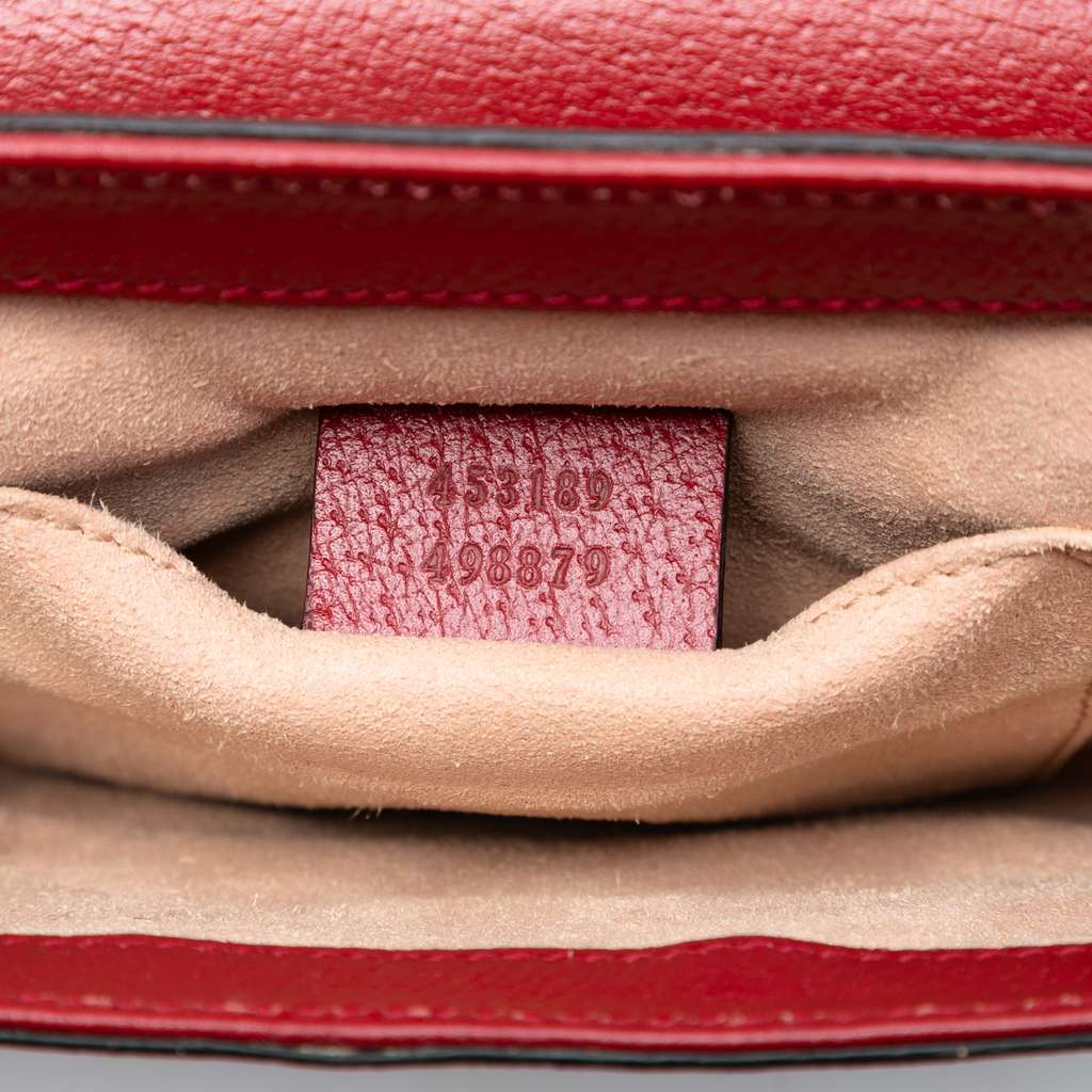 Gucci GG Supreme Web Padlock Tian Paint Crossbody Brown Canvas Good condition - Box View