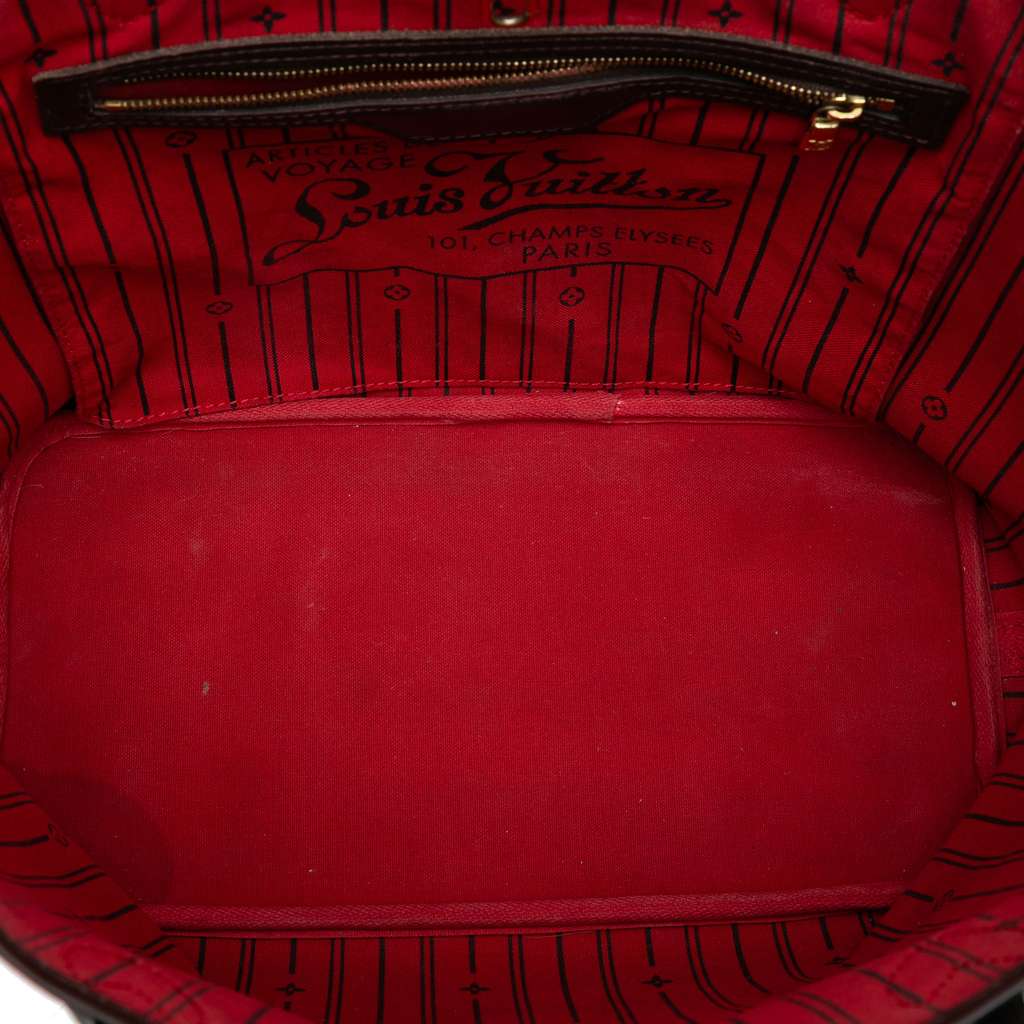 Louis Vuitton Damier Ebene Neverfull MM Brown Good condition - Model View