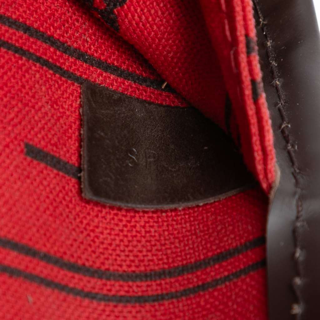 Louis Vuitton Damier Ebene Neverfull MM Brown Good condition - Box View